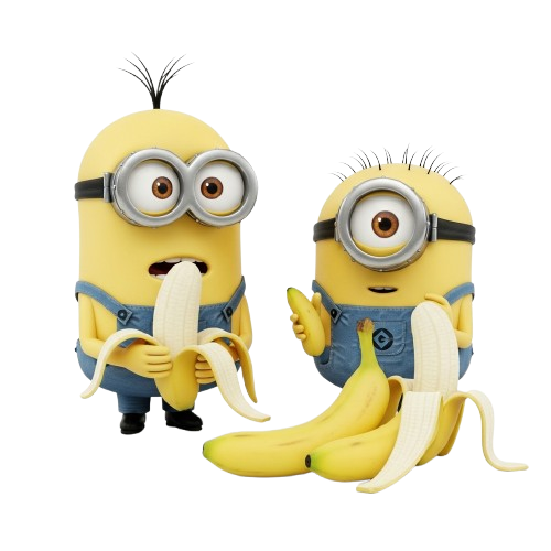 Minion with banana